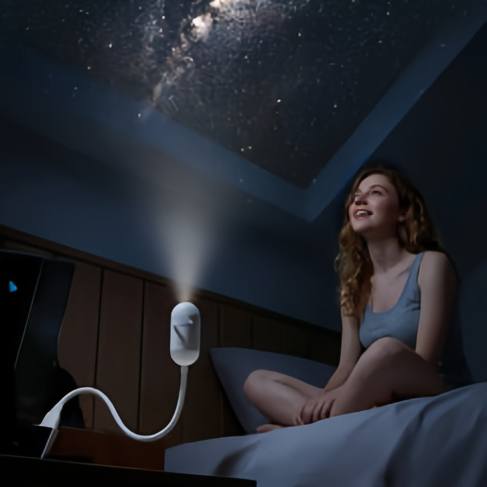 2-in-1 Galaxy Projector & Night Light